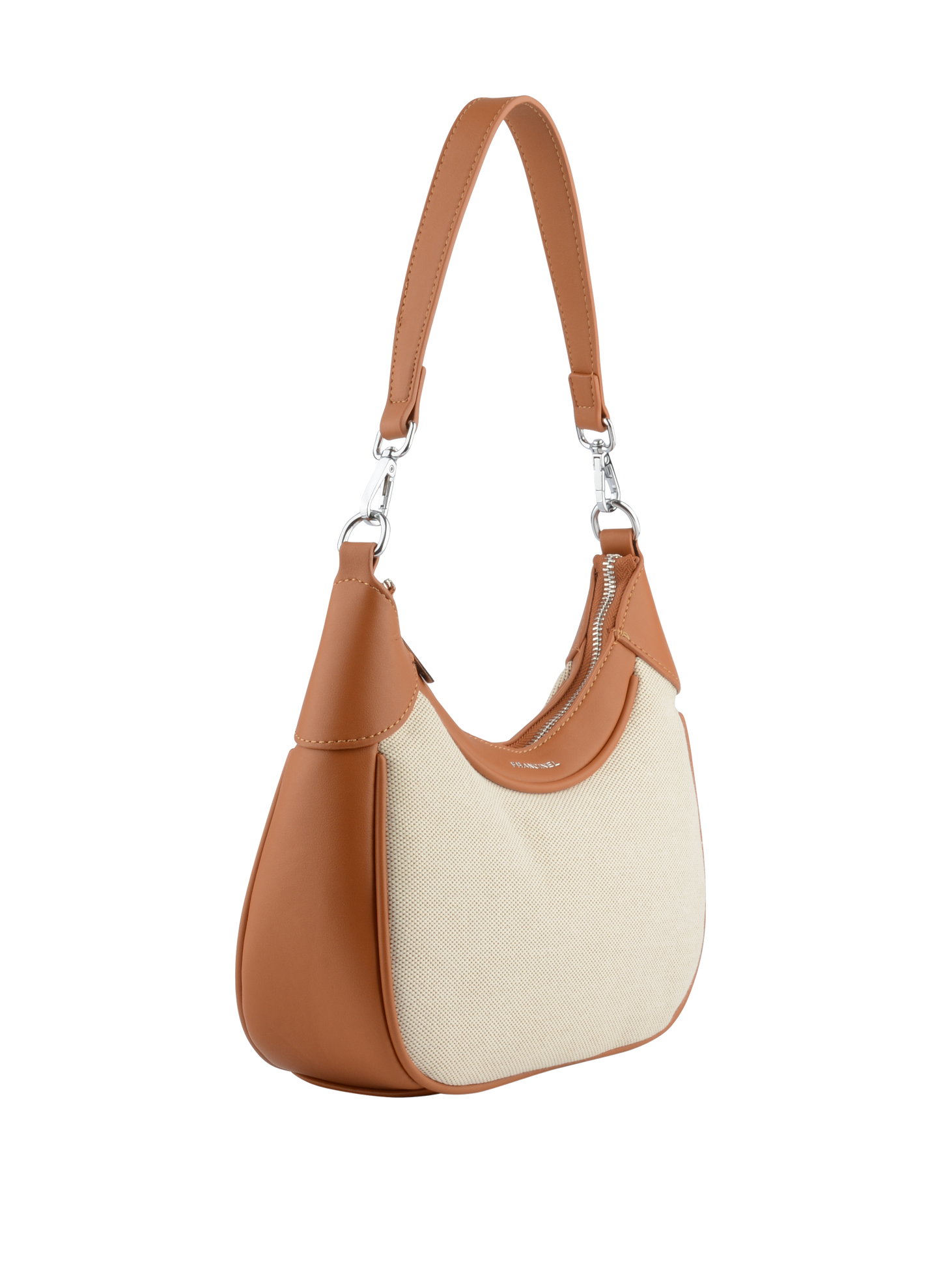 Rosalie - Sac porté épaule Beige/ Camel