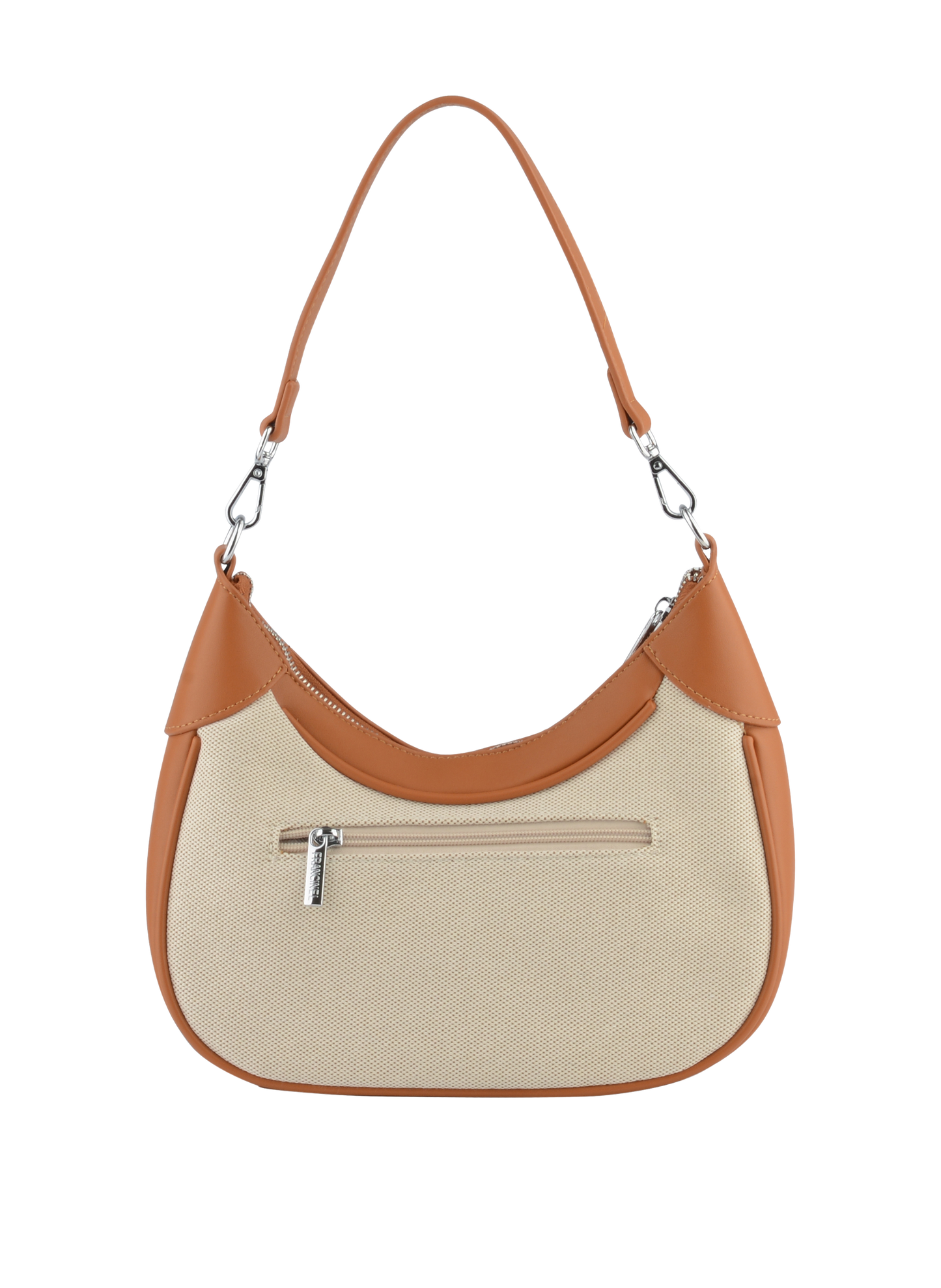 Rosalie - Sac porté épaule Beige/ Camel