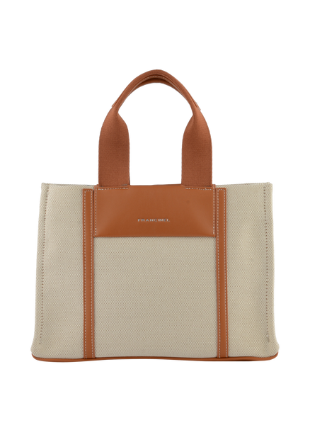 Rosalie - Petit sac porté main Beige/ Camel