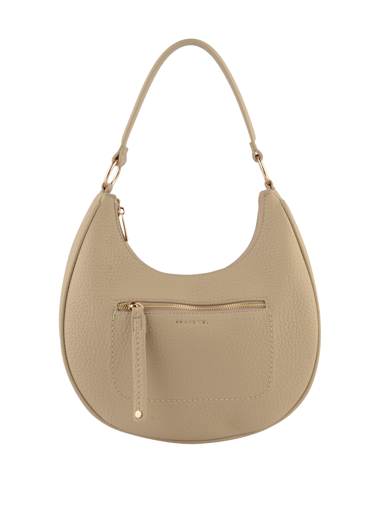 Myriam - Sac porté épaule Mastic