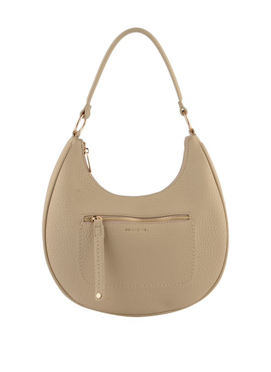 Myriam - Sac porté épaule Mastic