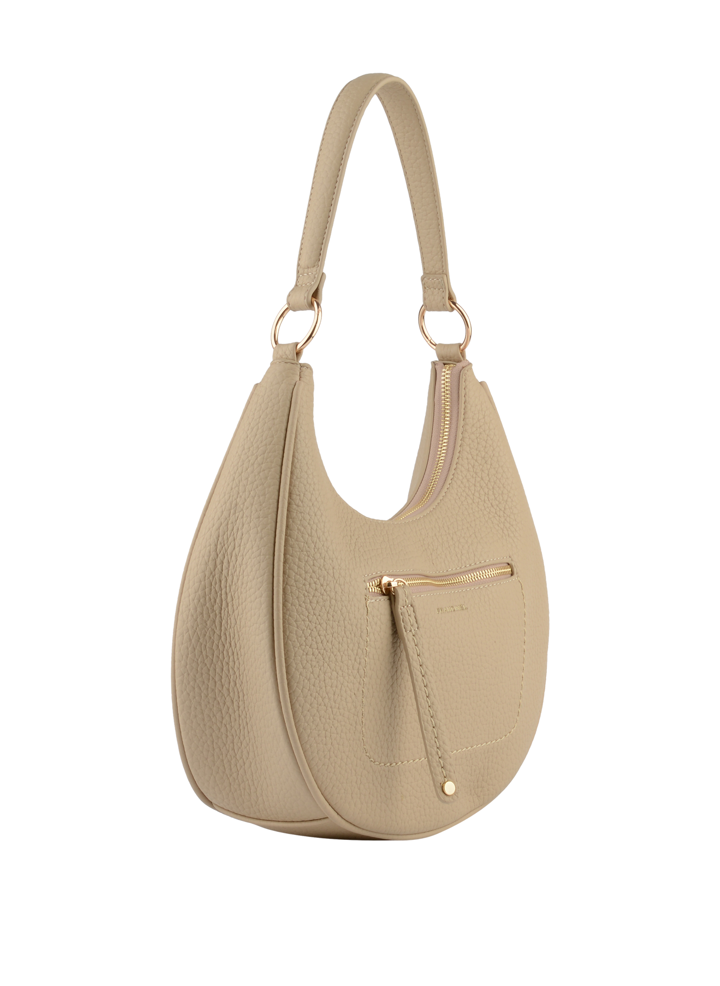 Myriam - Sac porté épaule Mastic