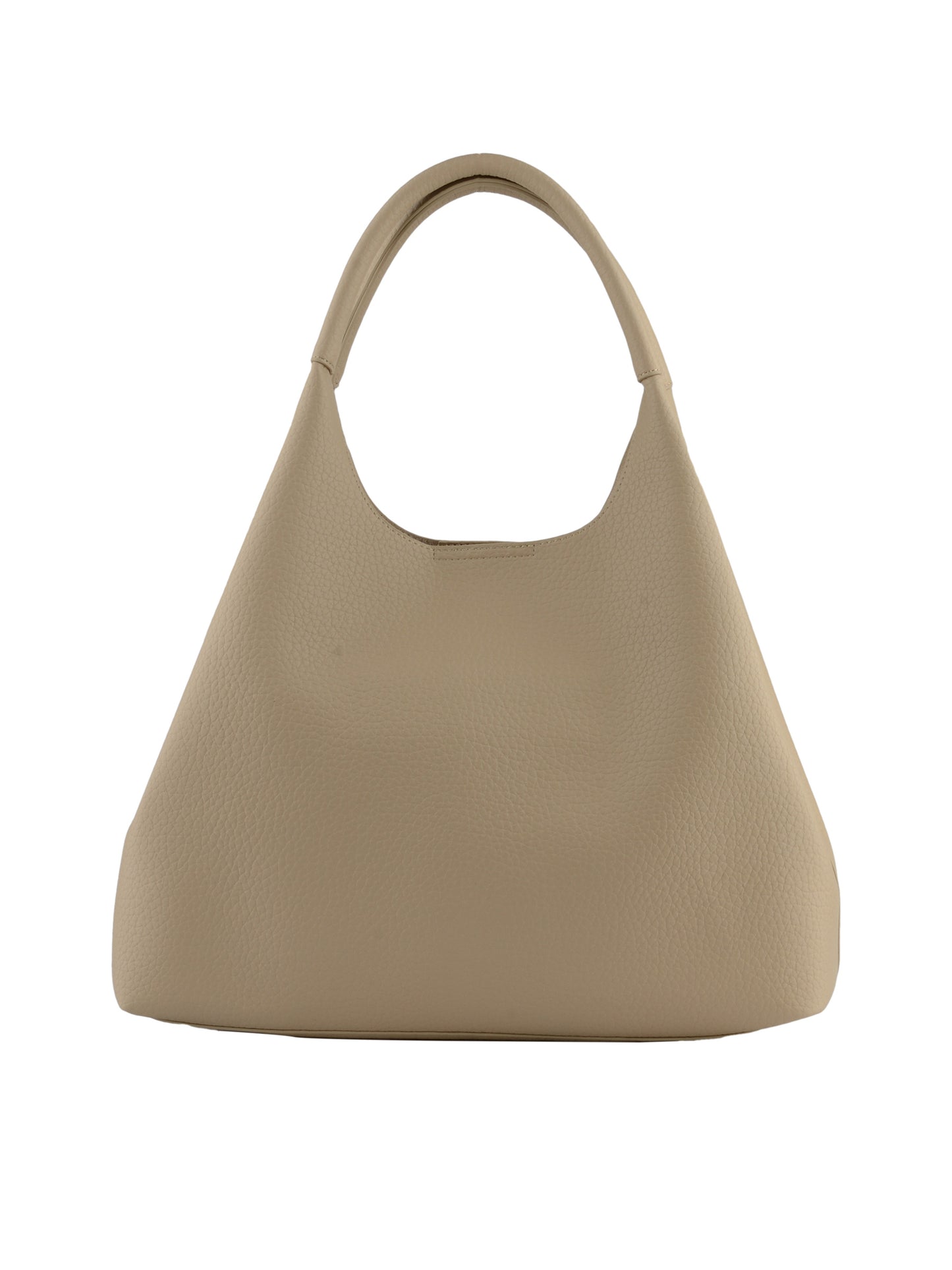 Myriam - Maxi Sac porté épaule Mastic