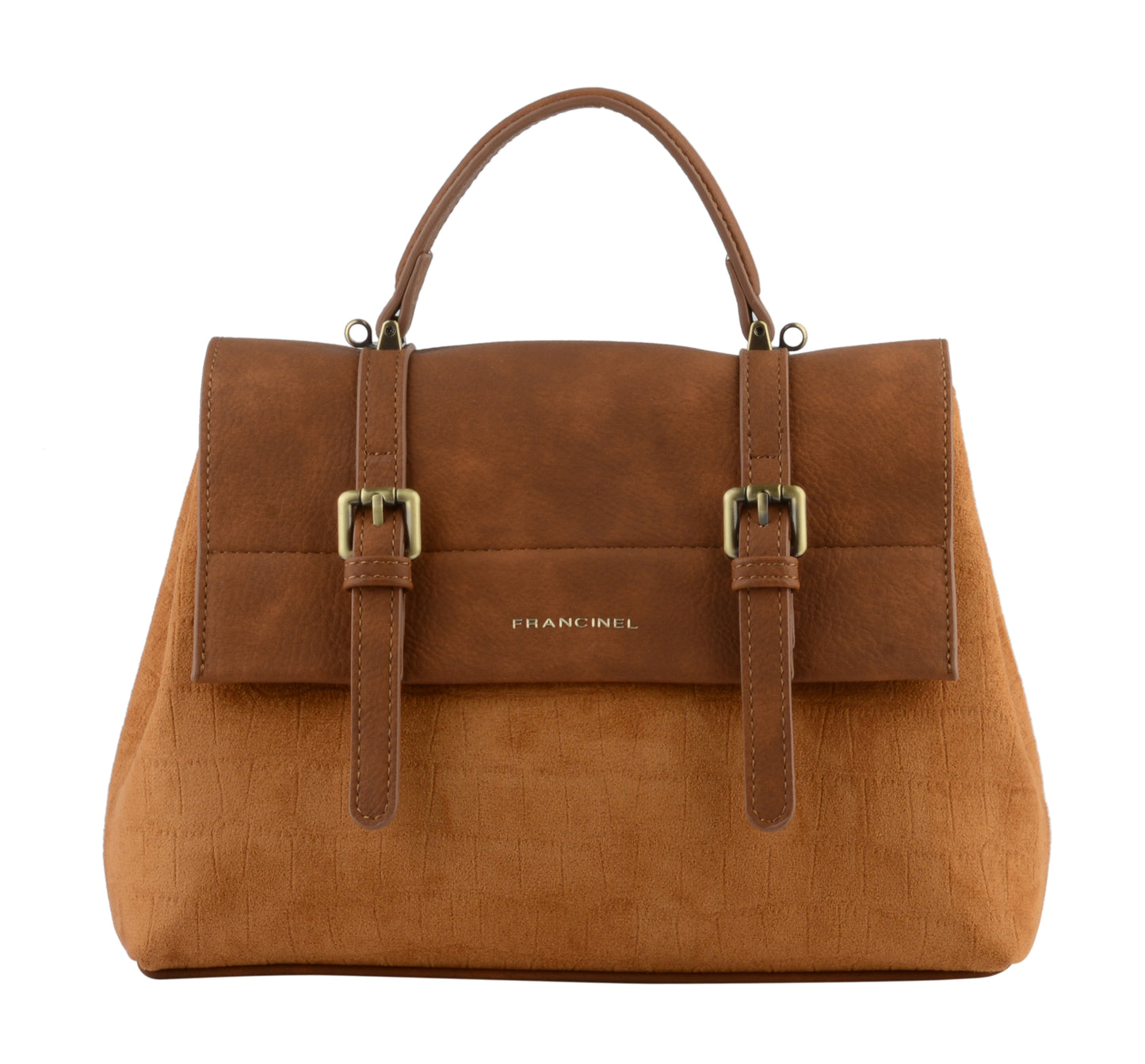 Nolwène - Sac porté main marron - Medium