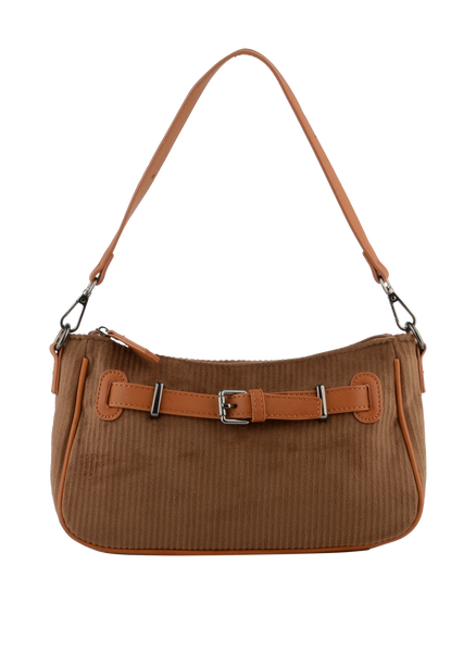 Renée - Sac porté épaule Marron