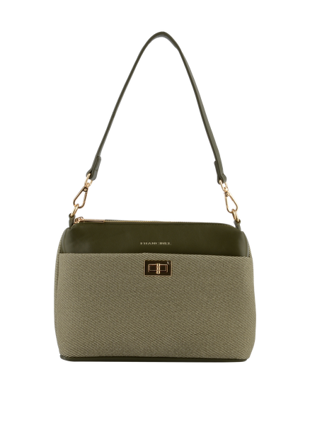 Suzanne - Sac porté épaule Kaki