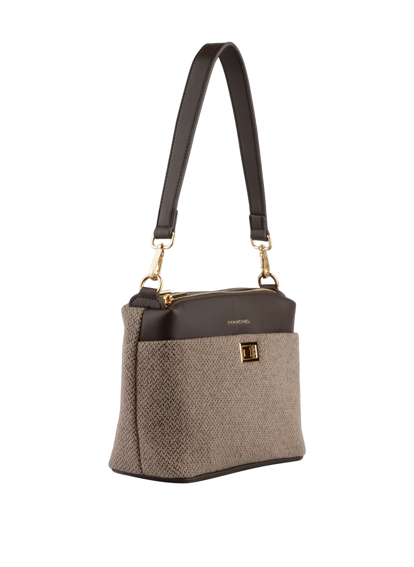 Suzanne - Sac porté épaule Marron