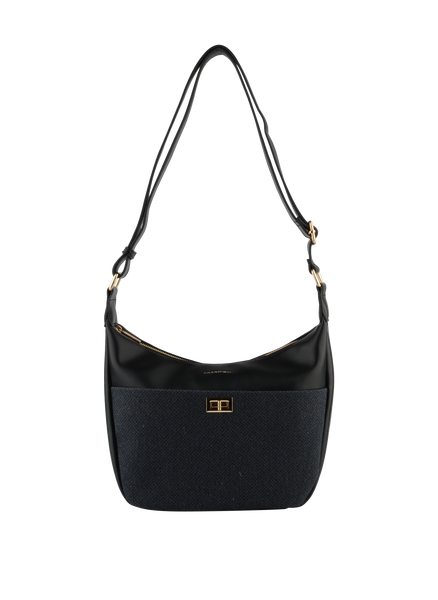 Suzanne - Sac porté épaule Noir