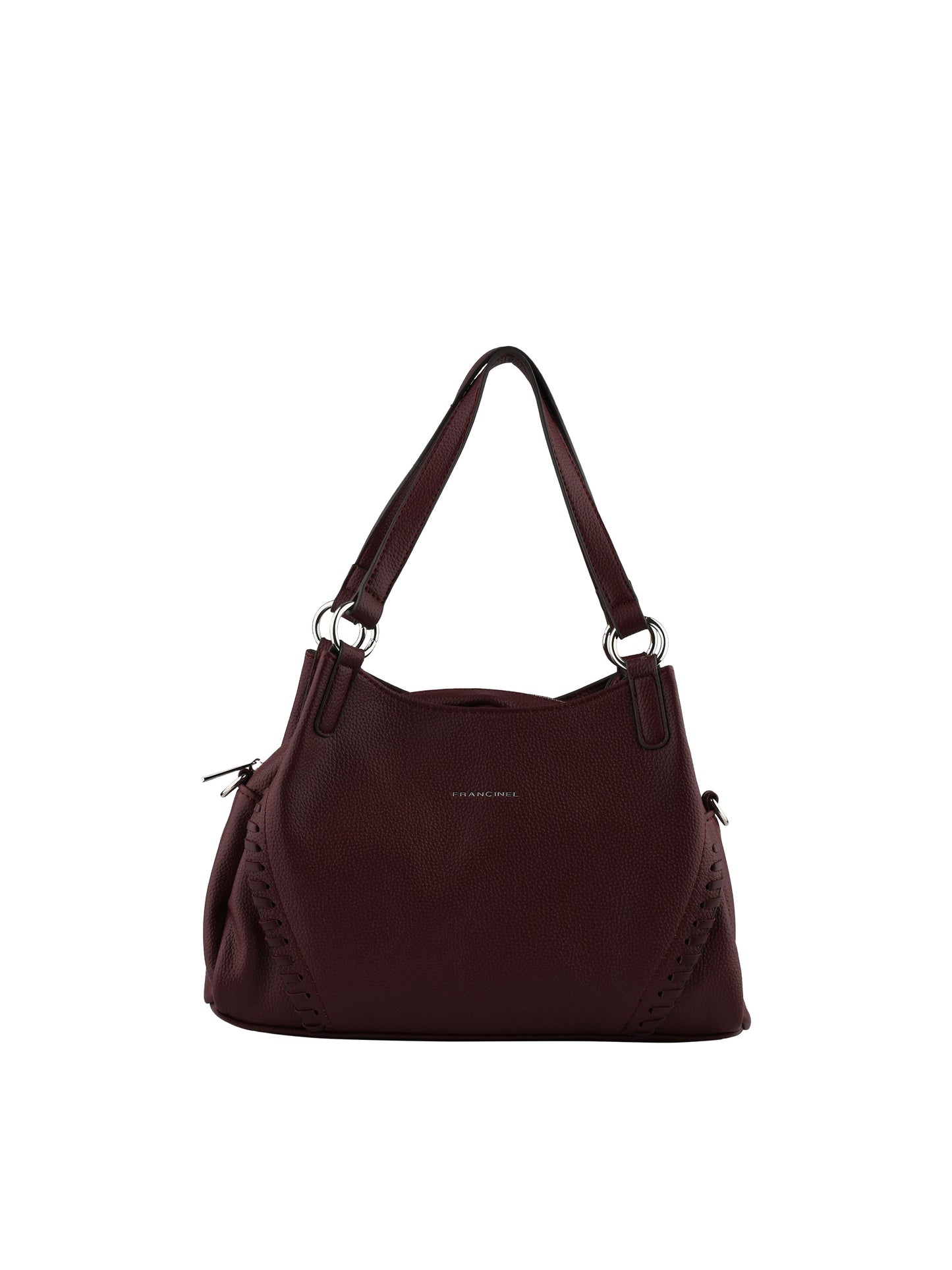 Maxine - Sac porté épaule bordeaux