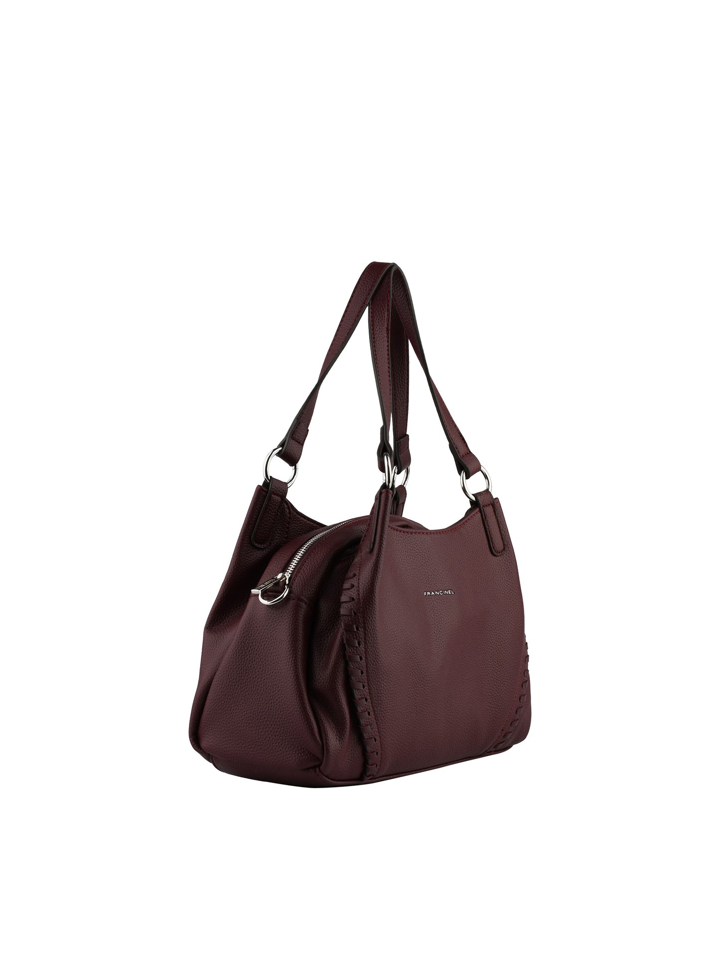 Maxine - Sac porté épaule bordeaux