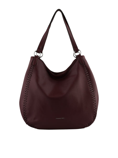 Maxine - Sac porté épaule bordeaux