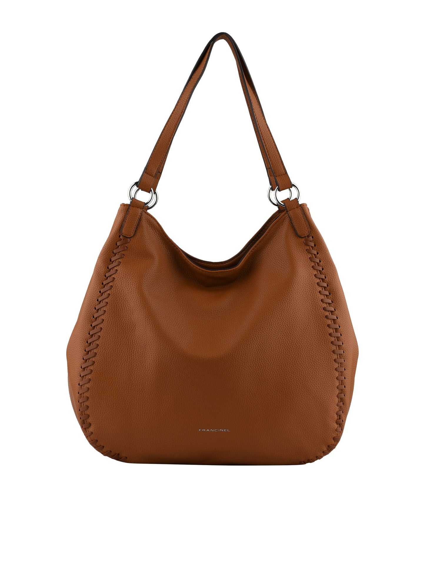 Maxine - Sac porté épaule camel