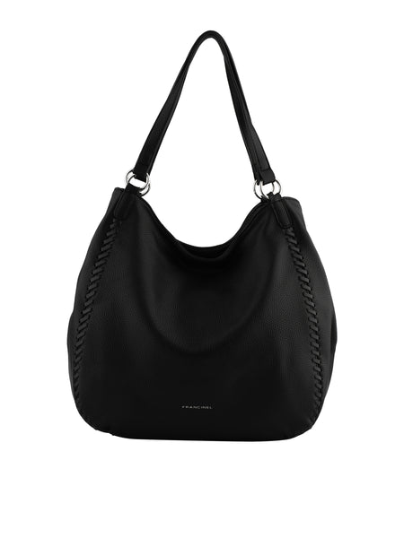 Maxine - Sac porté épaule noir
