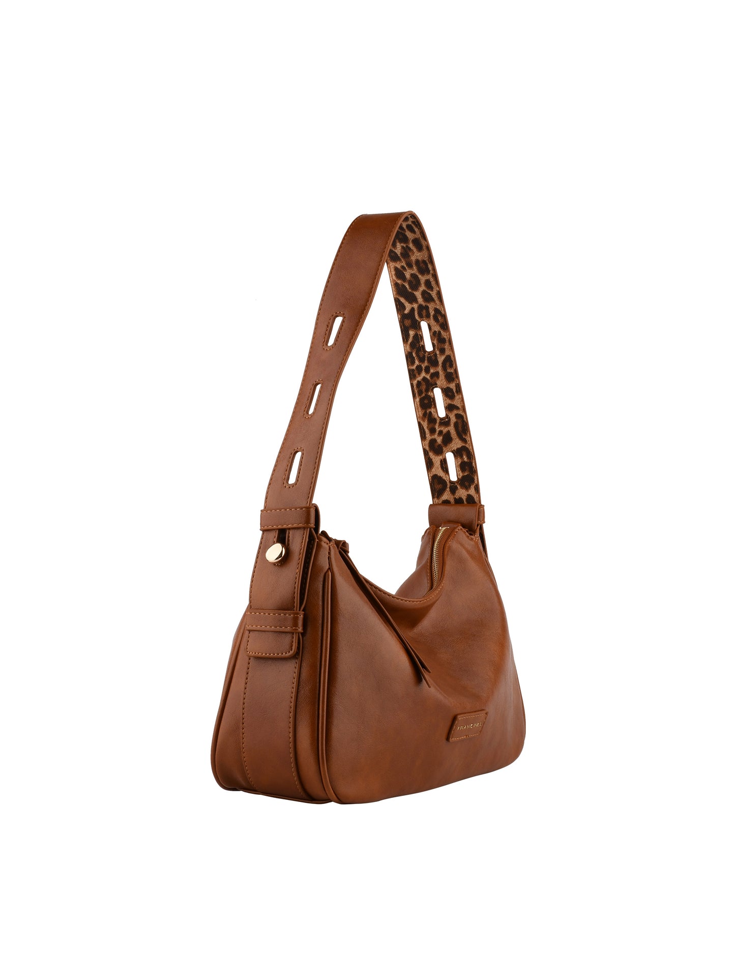 Ninon - Sac porté épaule camel