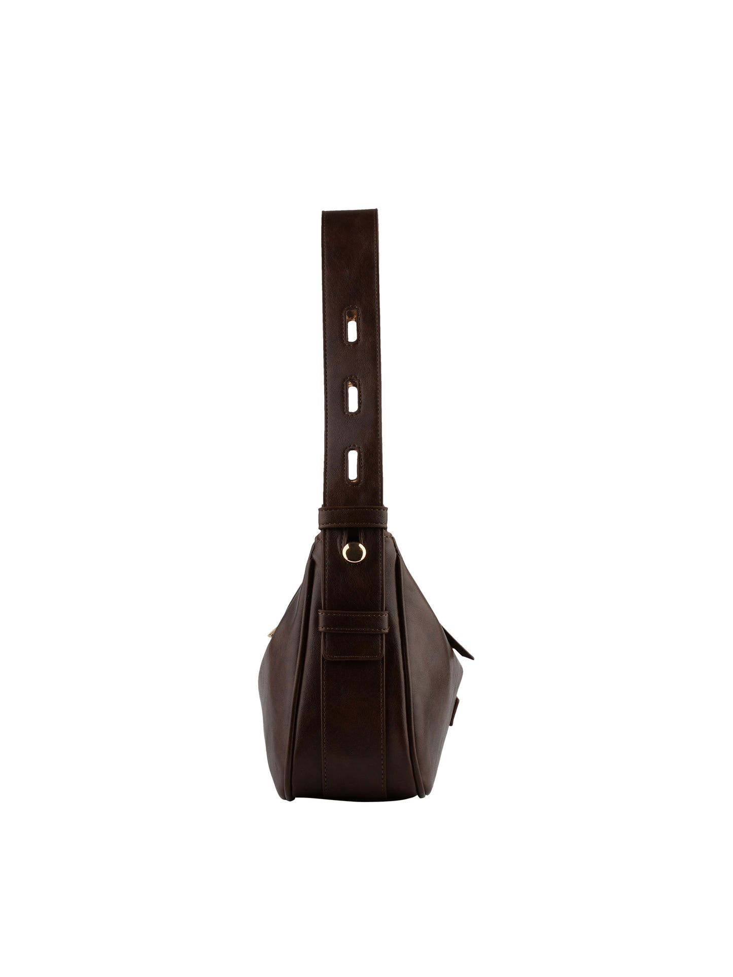 Ninon - Sac porté épaule marron