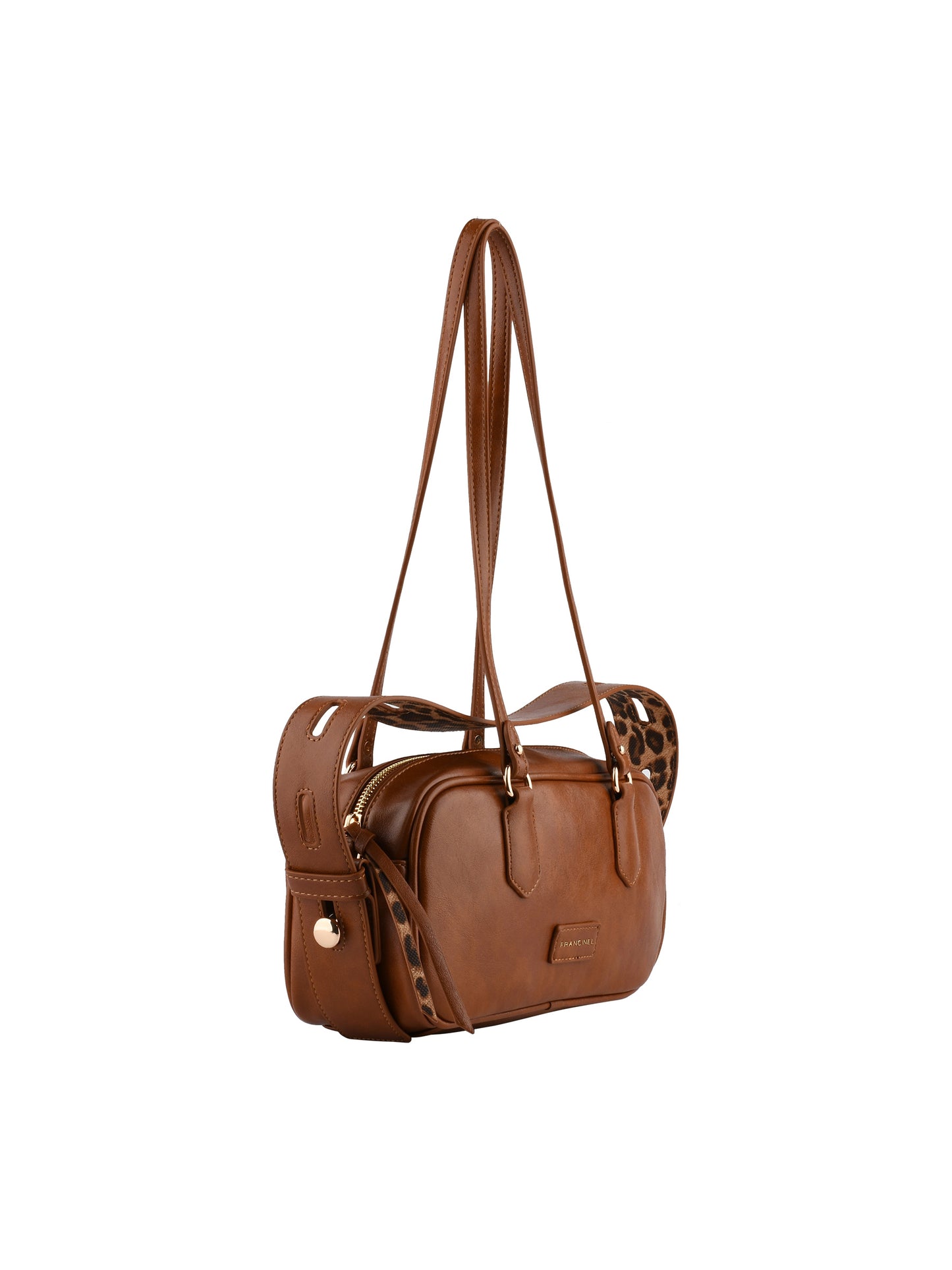Ninon - Sac porté épaule camel
