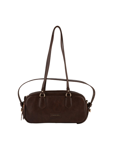 Ninon - Sac porté épaule marron