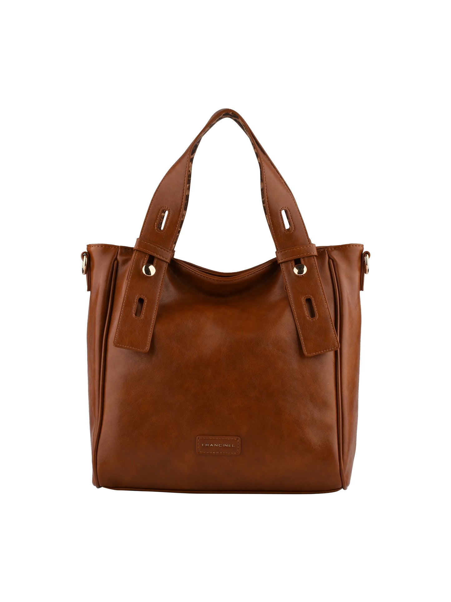 Ninon - Sac porté épaule camel