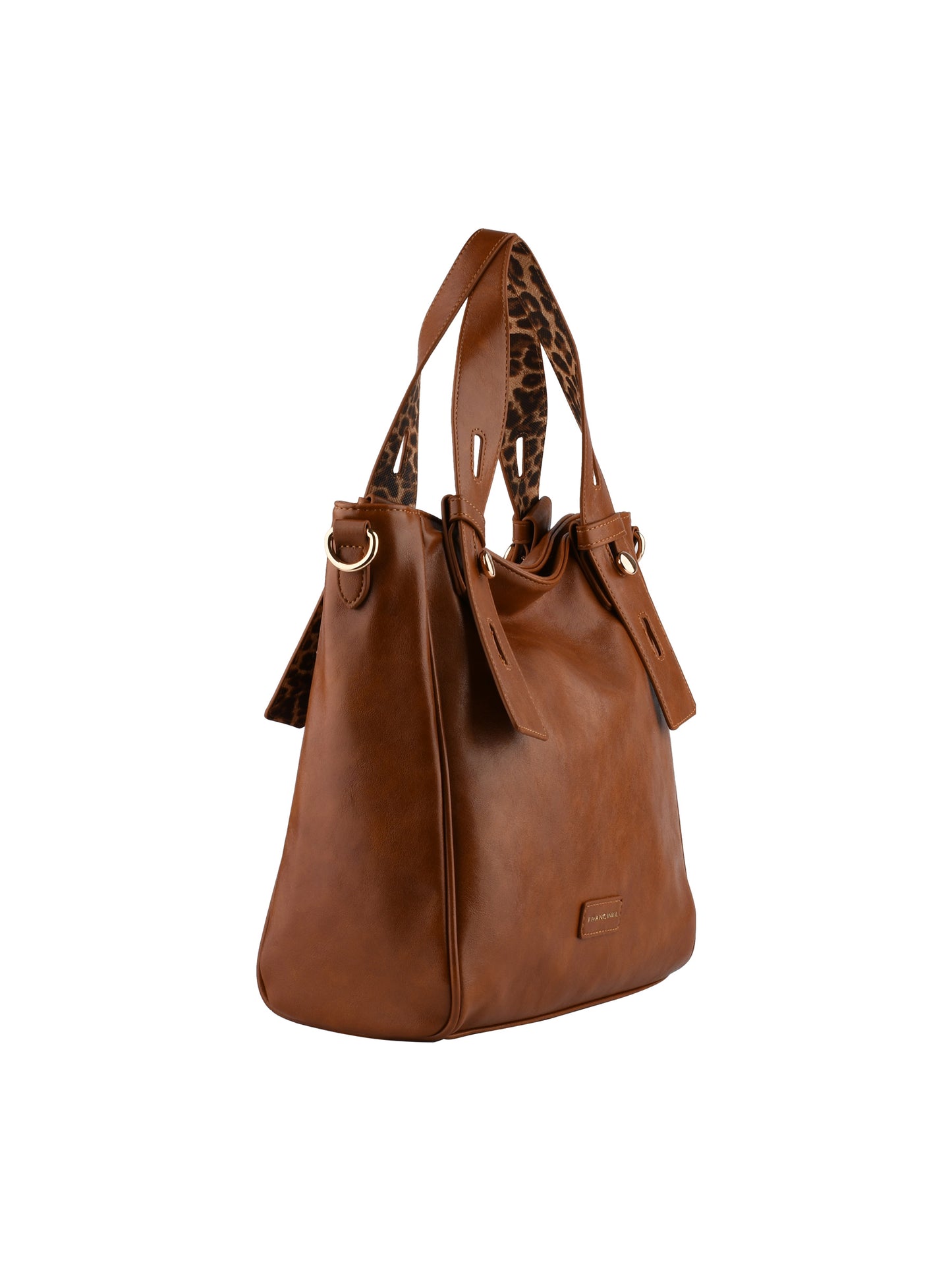 Ninon - Sac porté épaule camel