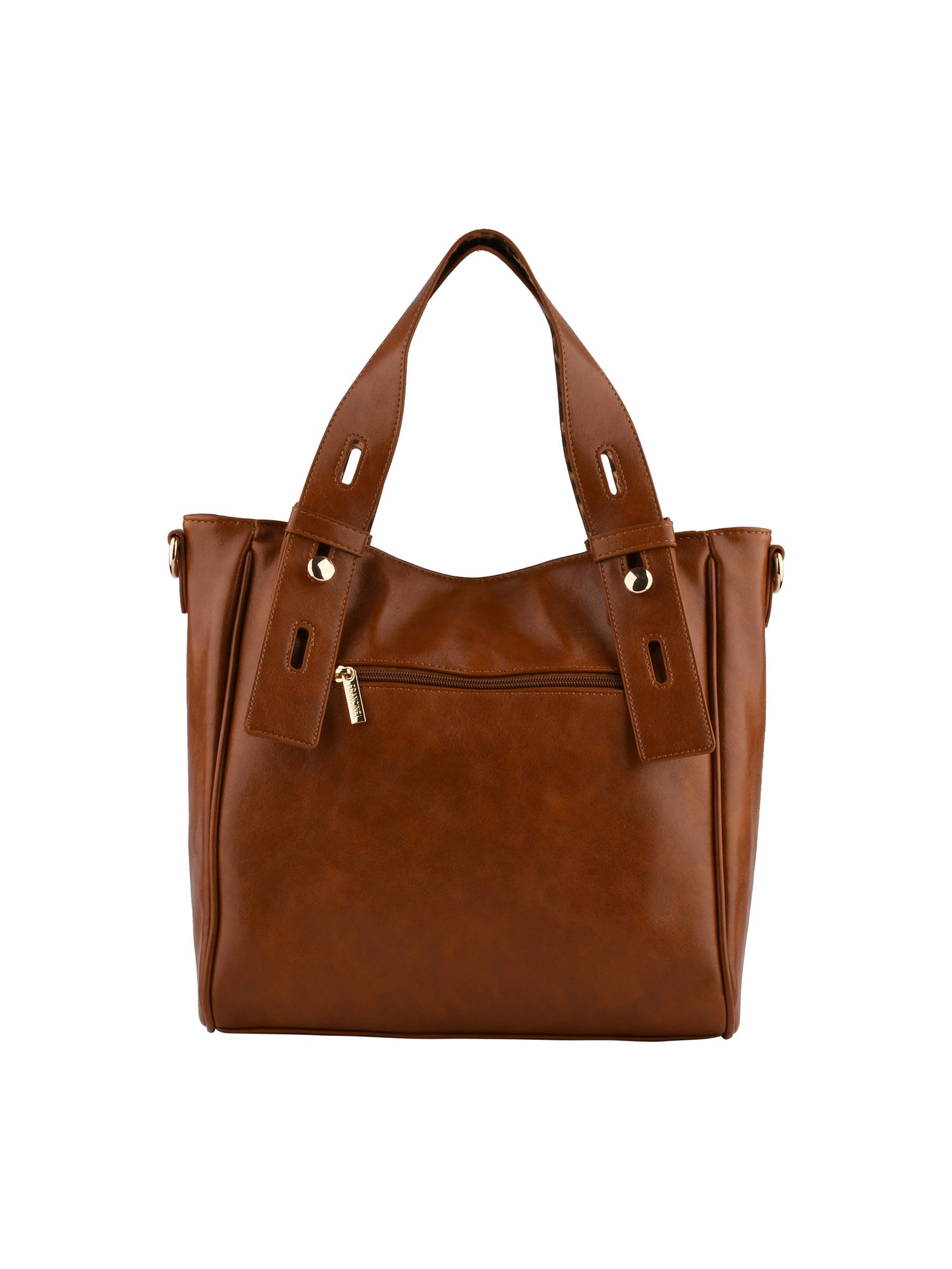 Ninon - Sac porté épaule camel