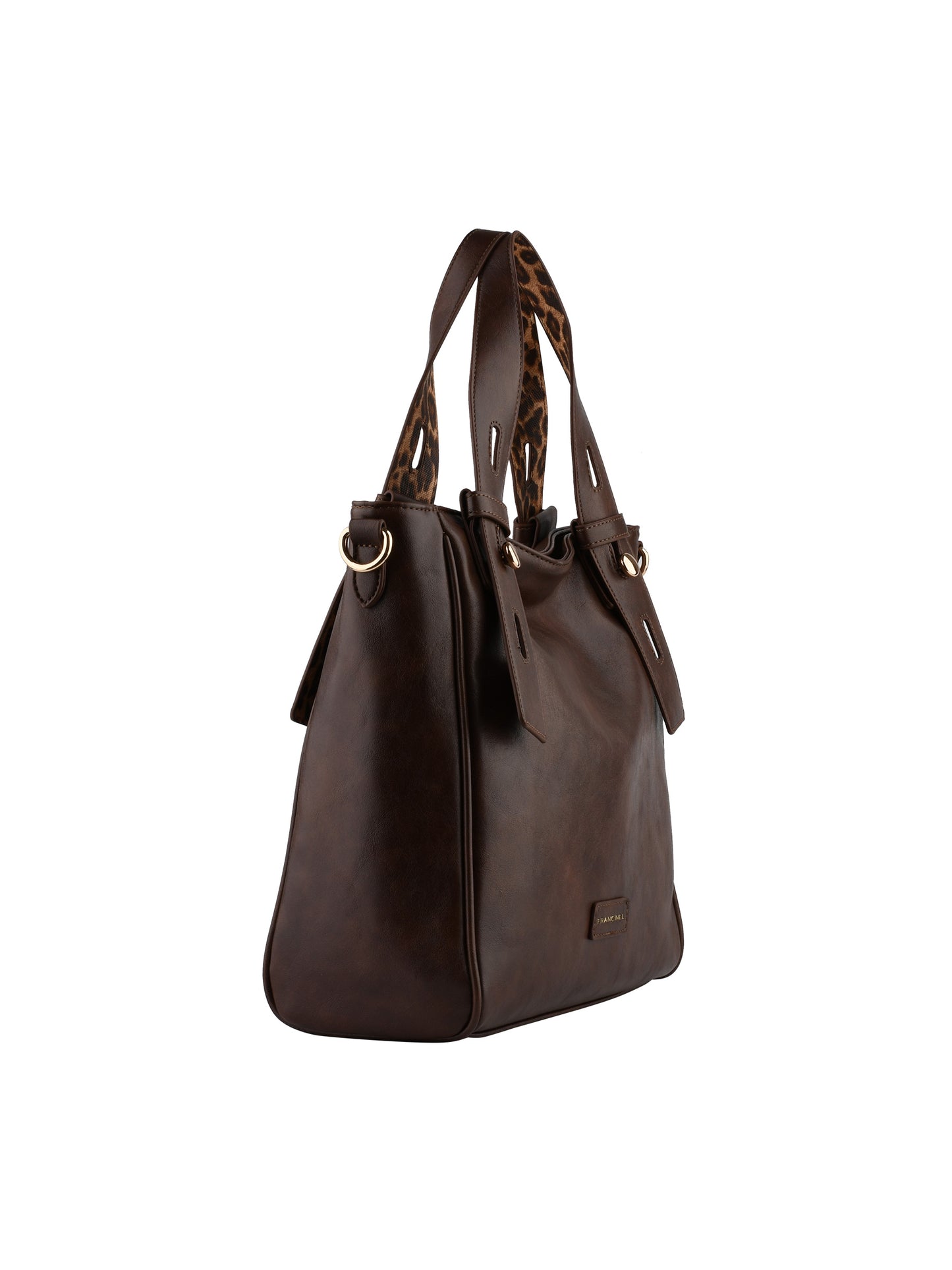Ninon - Sac porté épaule marron