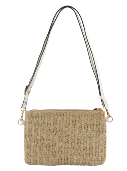 Prudence - Crossbody Beige/ Blanc