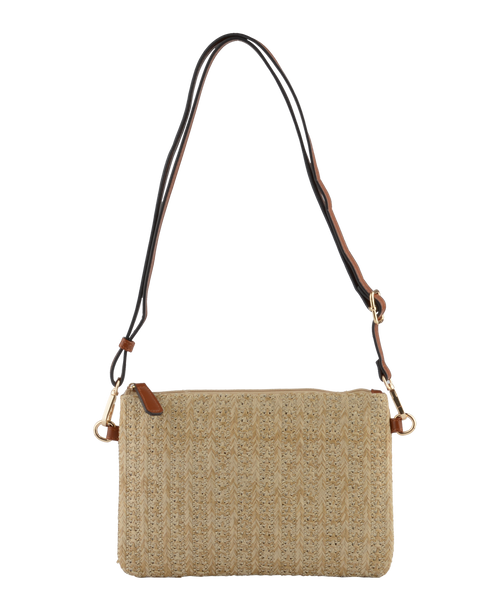 Prudence - Crossbody Beige/ Camel