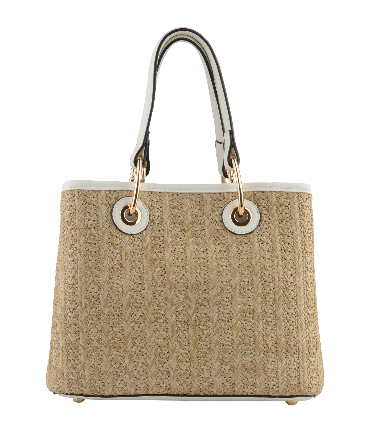 Prudence - Porté main Beige/ Blanc