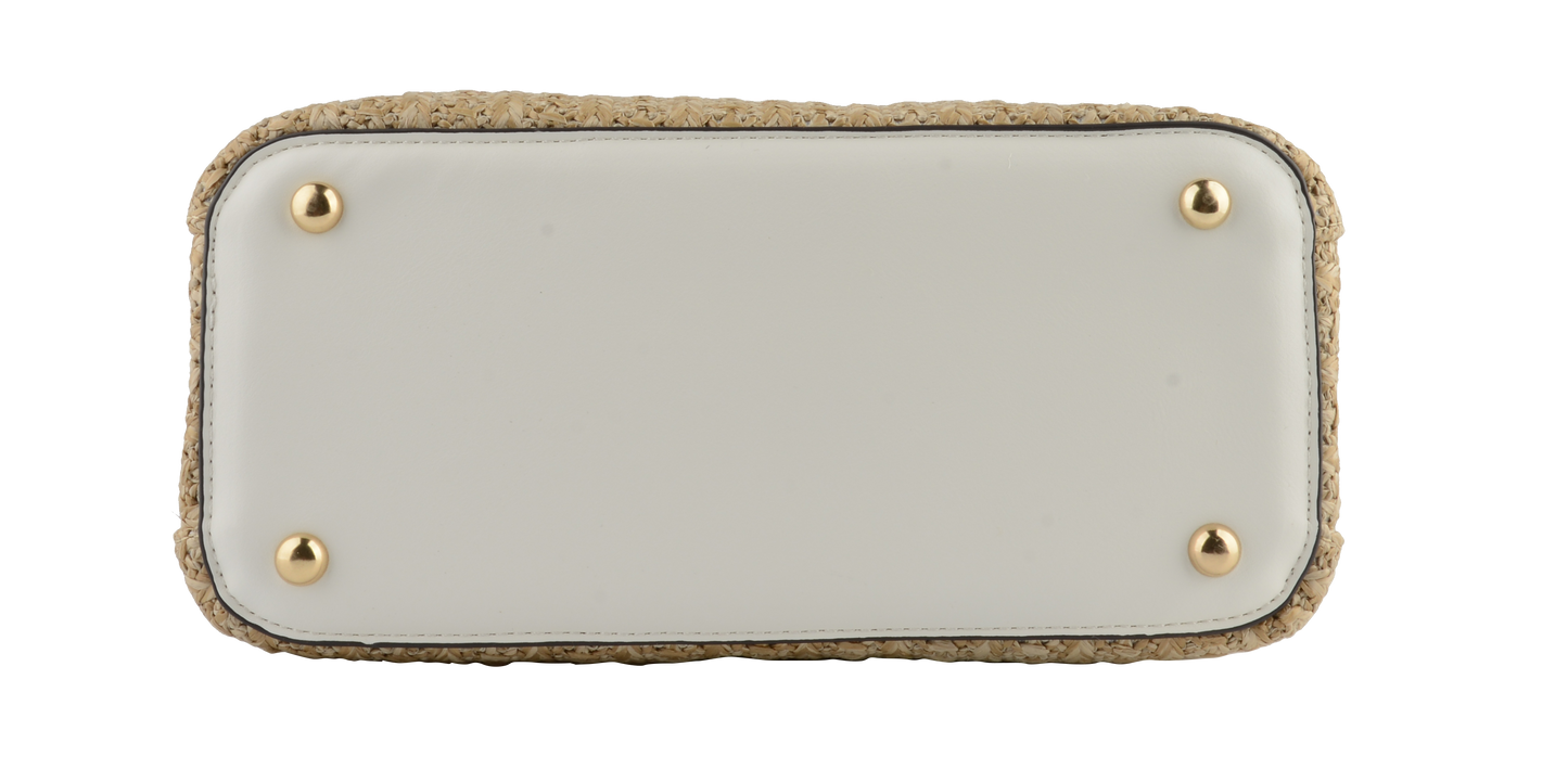 Prudence - Porté main Beige/ Blanc