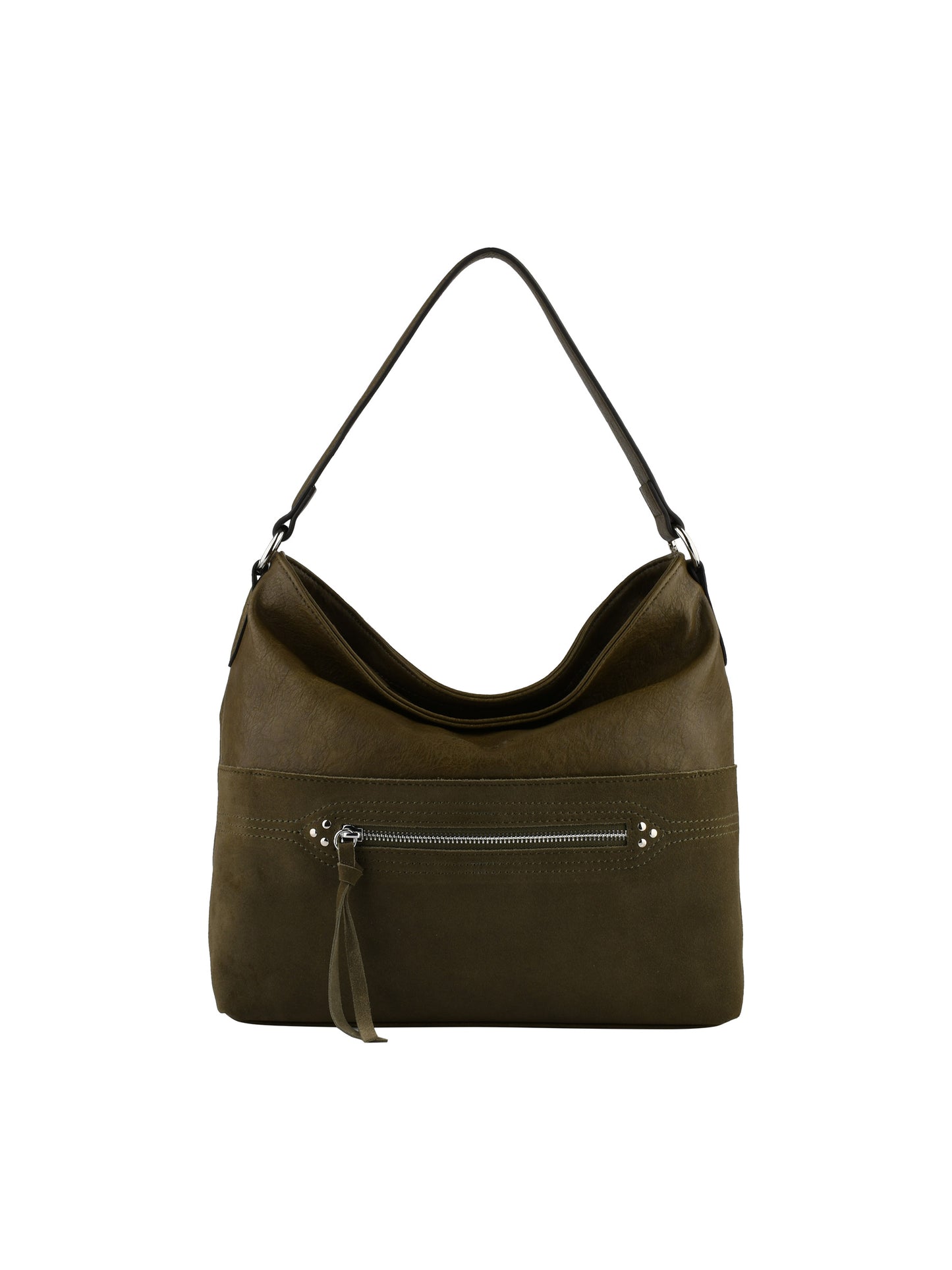Célia - Sac porté épaule kaki