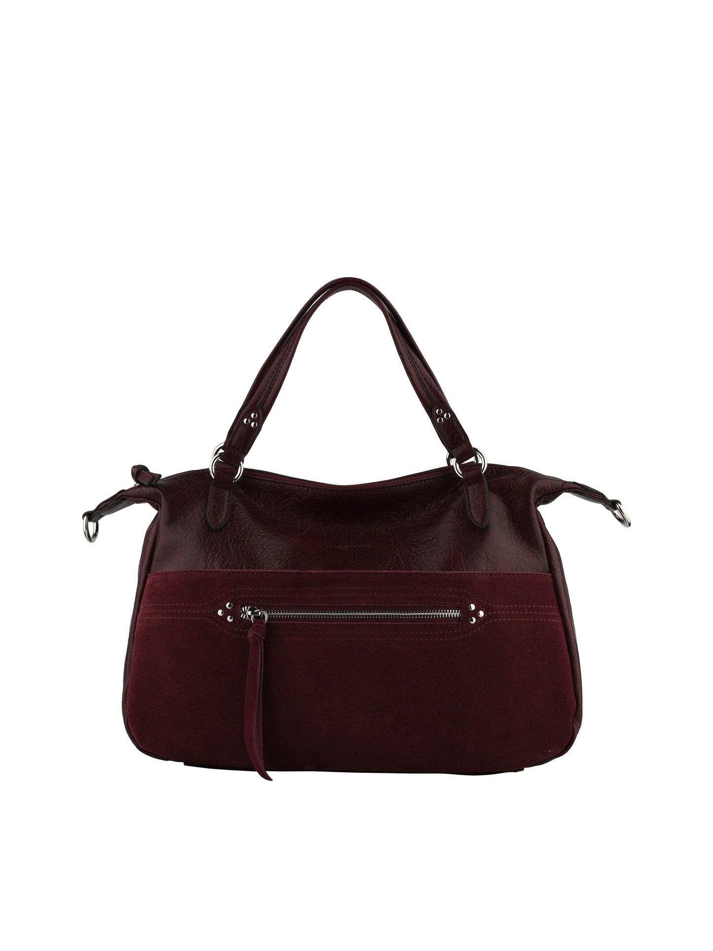 Célia - Sac porté main Bordeaux