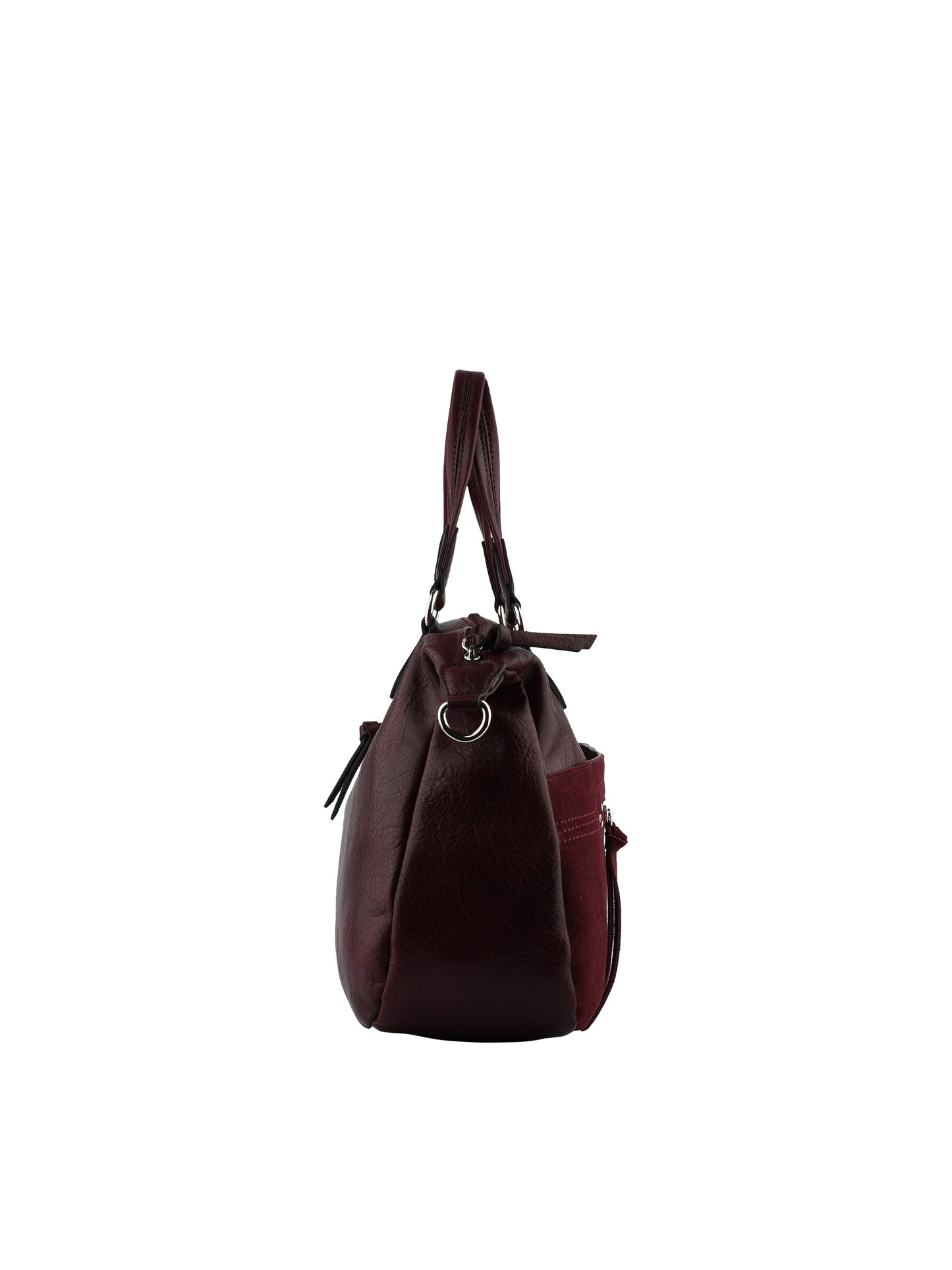 Célia - Sac porté main Bordeaux