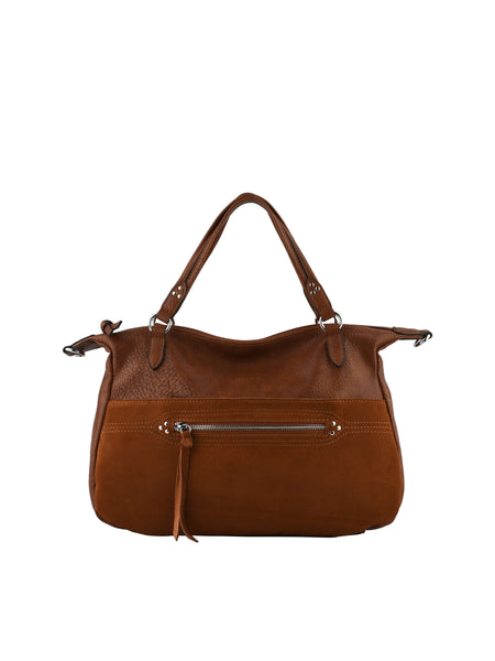 Célia - Sac porté main Camel