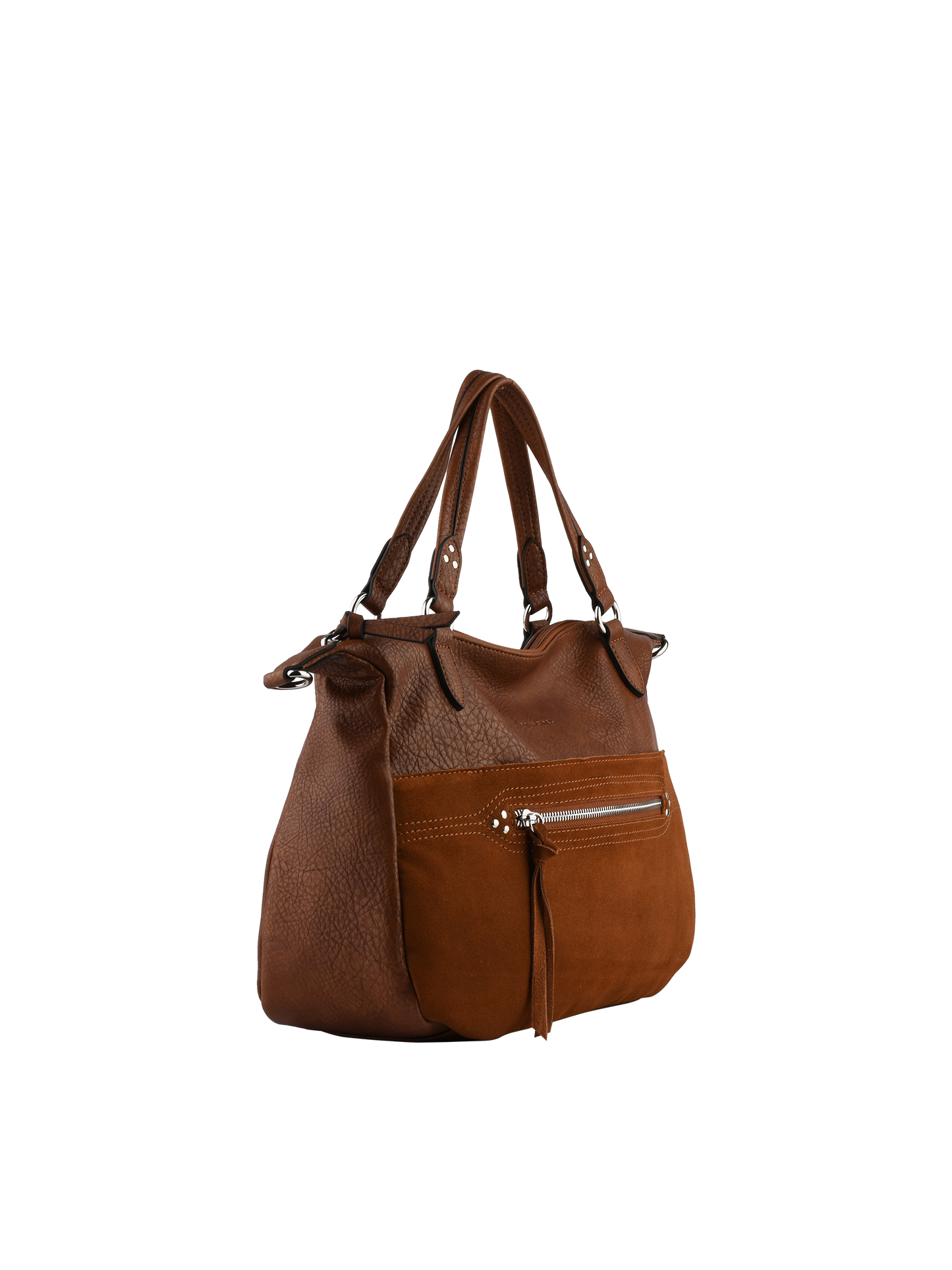 Célia - Sac porté main Camel