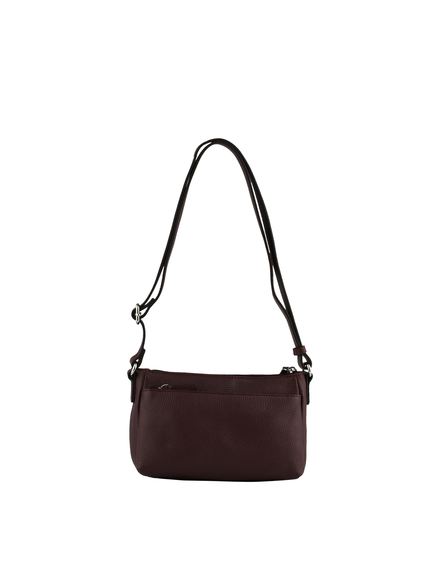 Anaïs - Sac porté travers bordeaux