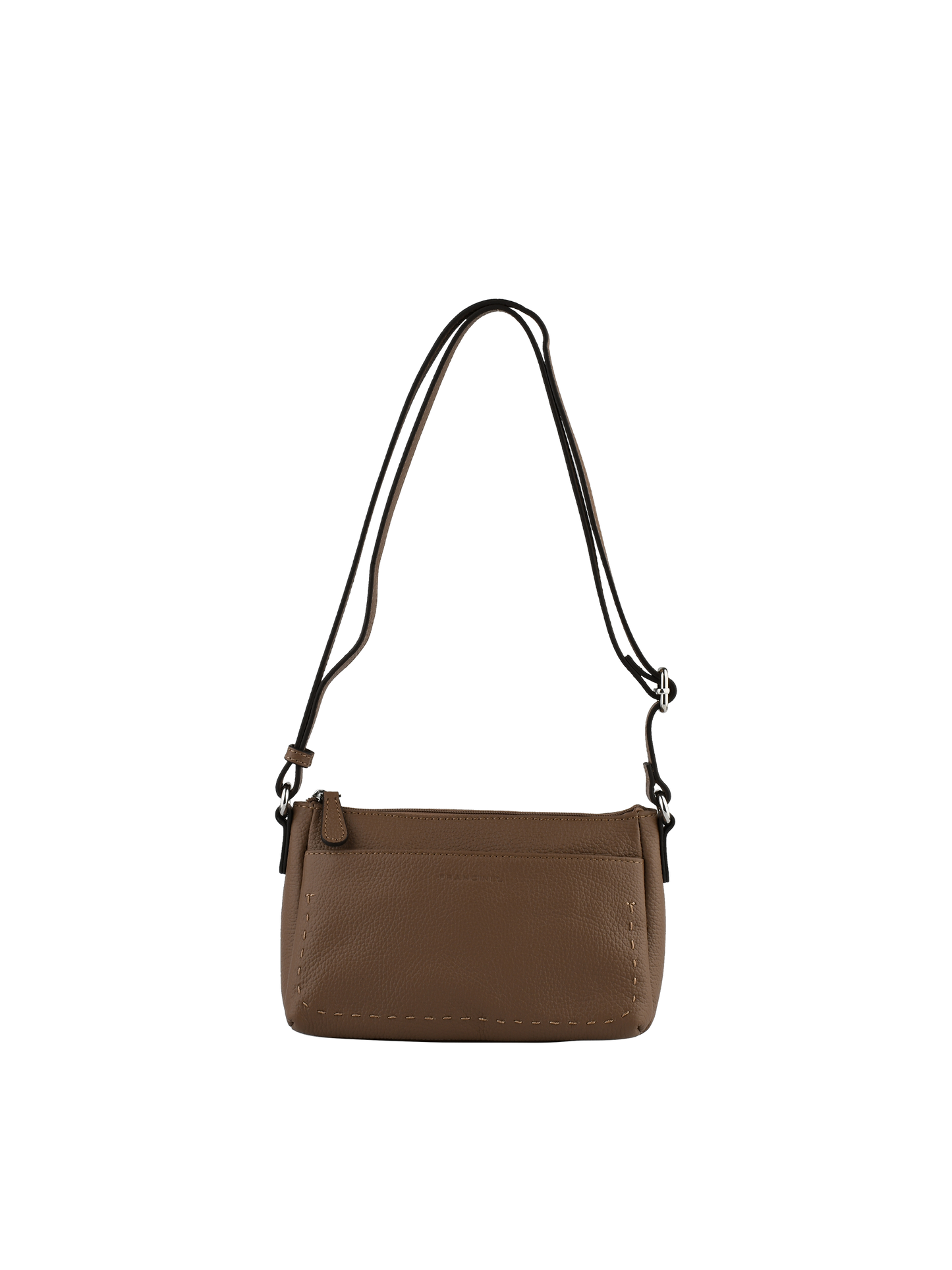 Anaïs - Sac porté travers taupe
