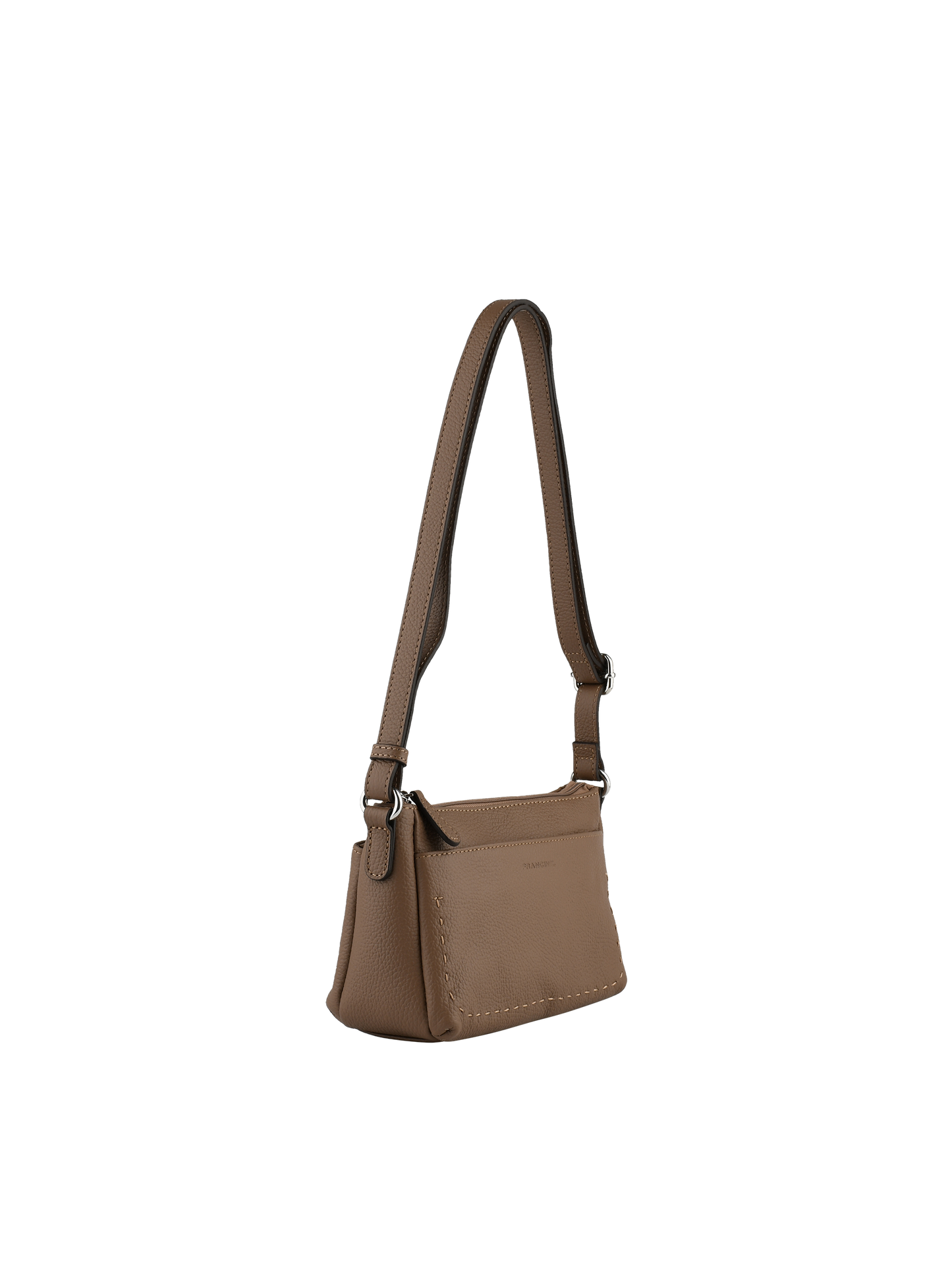Anaïs - Sac porté travers taupe
