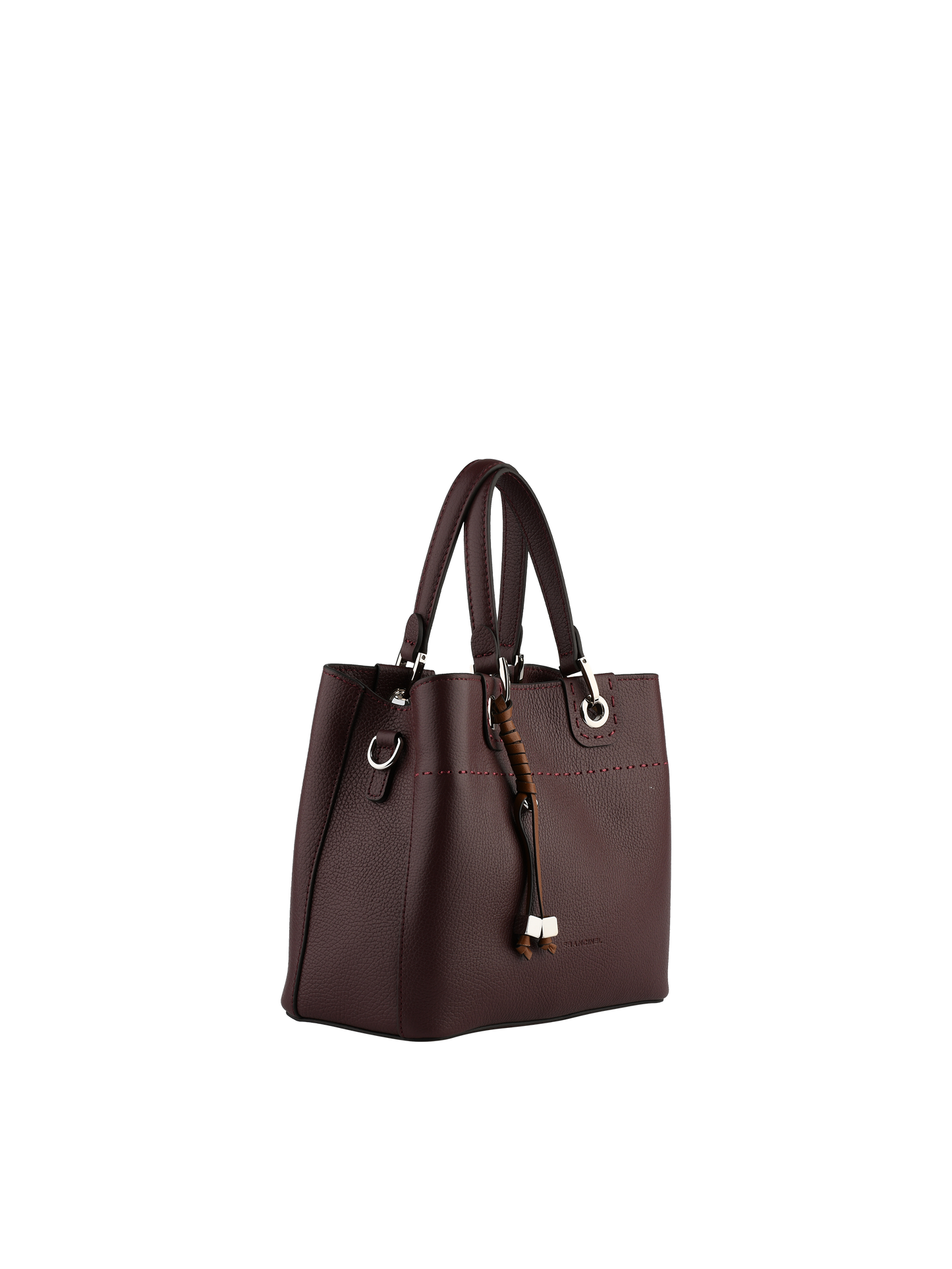 Anaïs - Sac porté main bordeaux