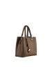 Anaïs - Sac porté main taupe