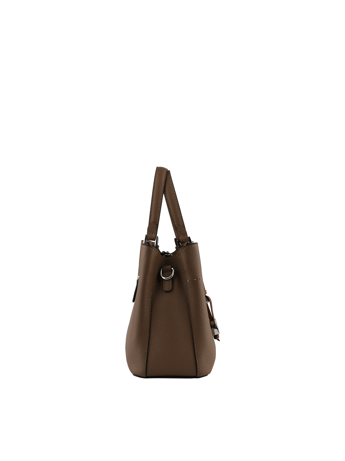 Anaïs - Sac porté main taupe