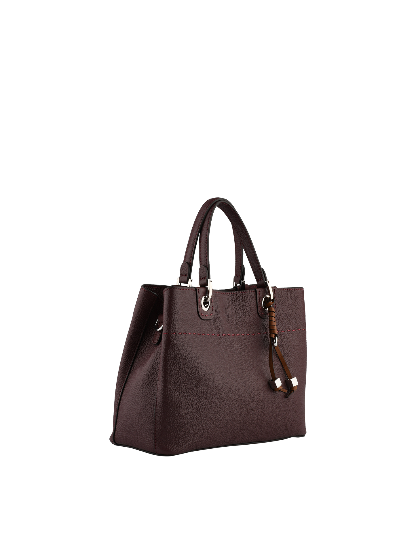 Anaïs - Sac porté main bordeaux
