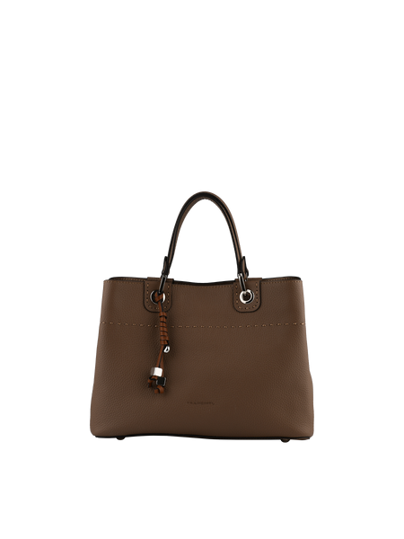 Anaïs - Sac porté main taupe