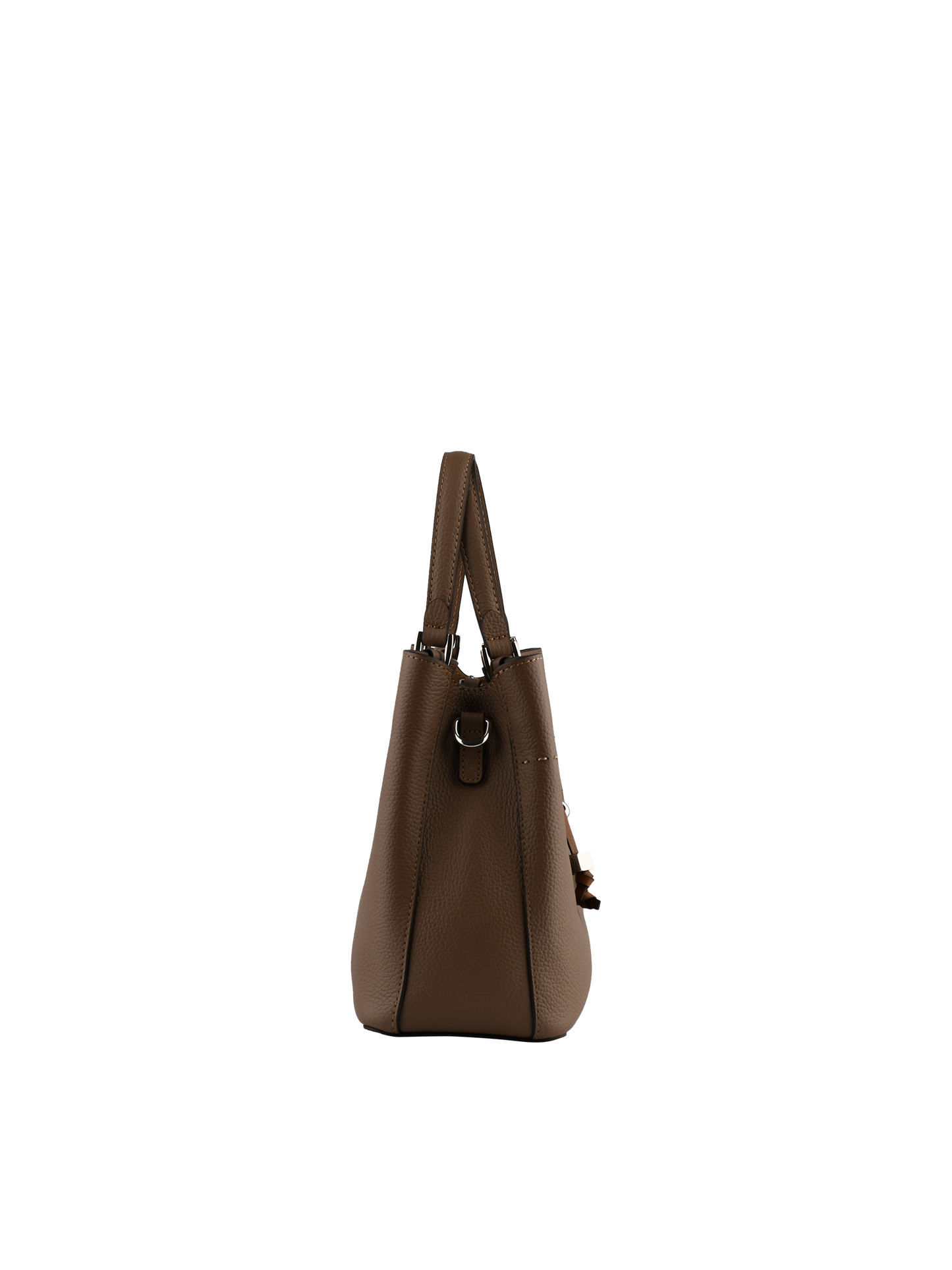 Anaïs - Sac porté main taupe