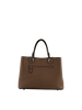 Anaïs - Sac porté main taupe