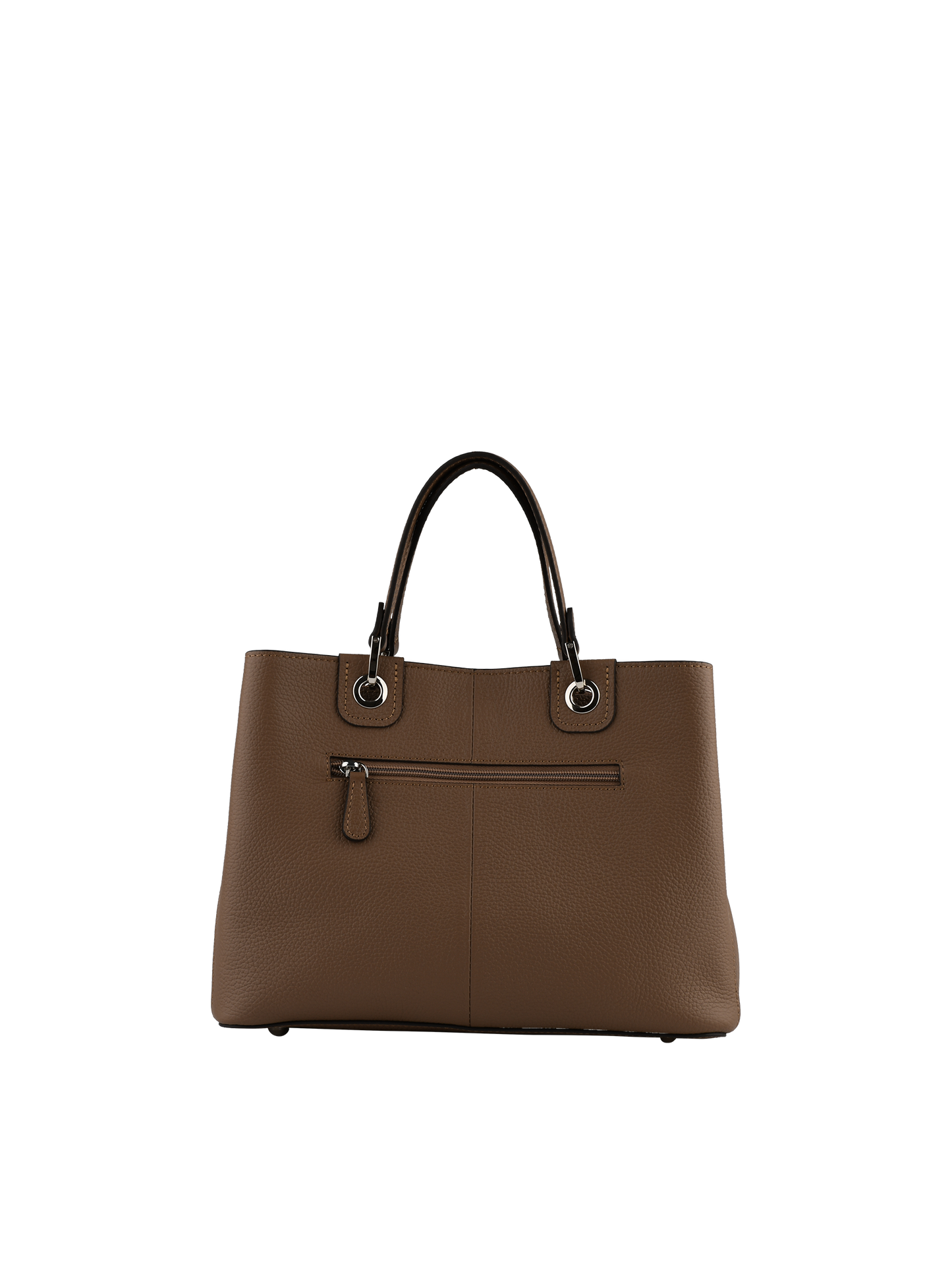Anaïs - Sac porté main taupe
