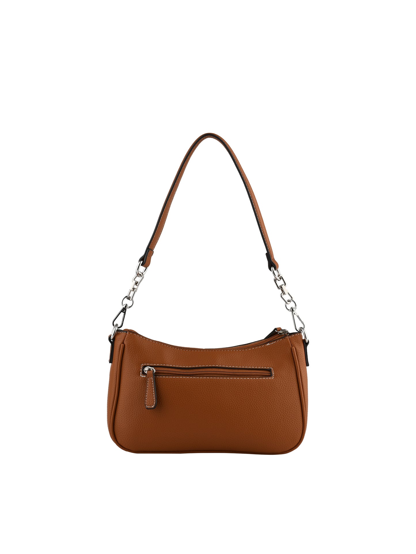 Clarence - Sac porté épaule camel/marron