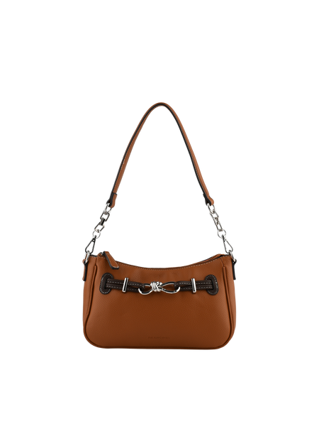 Clarence - Sac porté épaule camel/marron