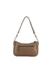 Clarence - Sac porté épaule mastic/marron