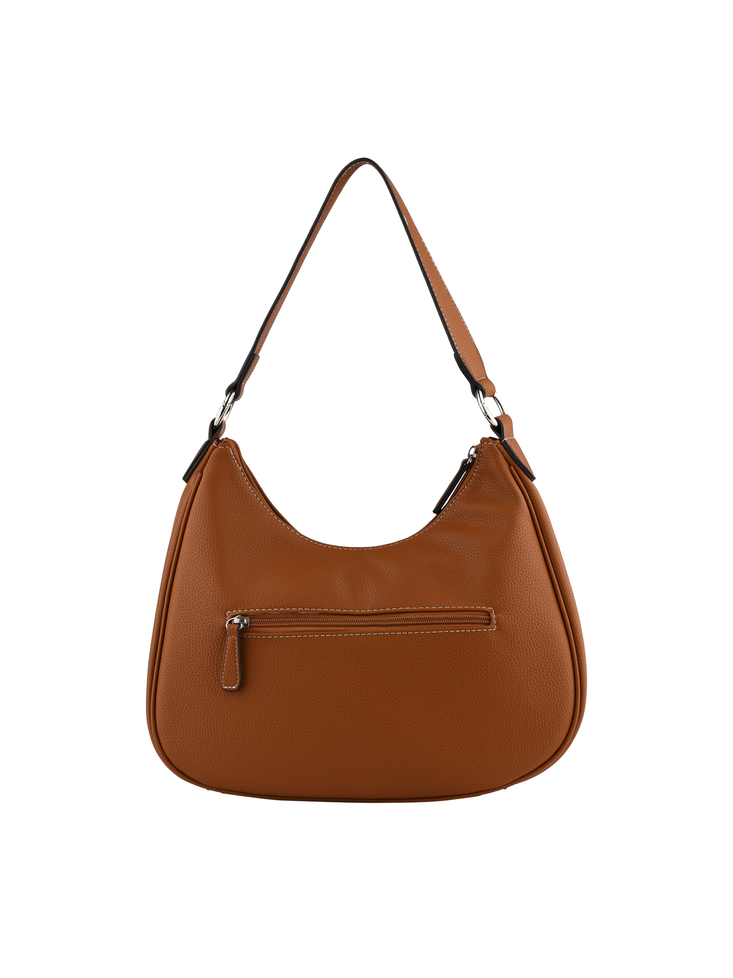 Clarence - Sac porté épaule camel/marron