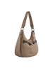 Clarence - Sac porté épaule mastic/marron